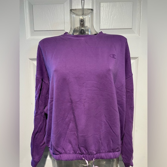 Champion Sweaters - Champion Women's Vibrant Purple Crew Neck Sweater
